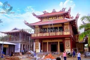 Thi công xây dựng chùa đẹp